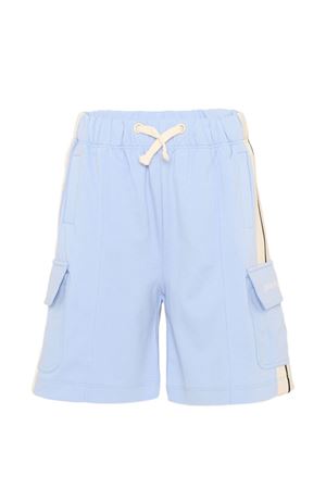 bermuda con righe laterali PALM ANGELS KIDS | PBCL004S26FLE001960